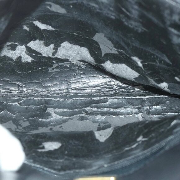 BALLY Shoulder Bag Leather Black Auth bs9690 - Picture 14 of 16